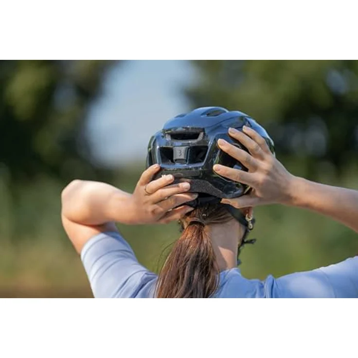BBB Helm Condor 2.0 L (58-62cm), MTB Helm mit Omicron-Befestigungssystem, glanz schwarz – Bild 6