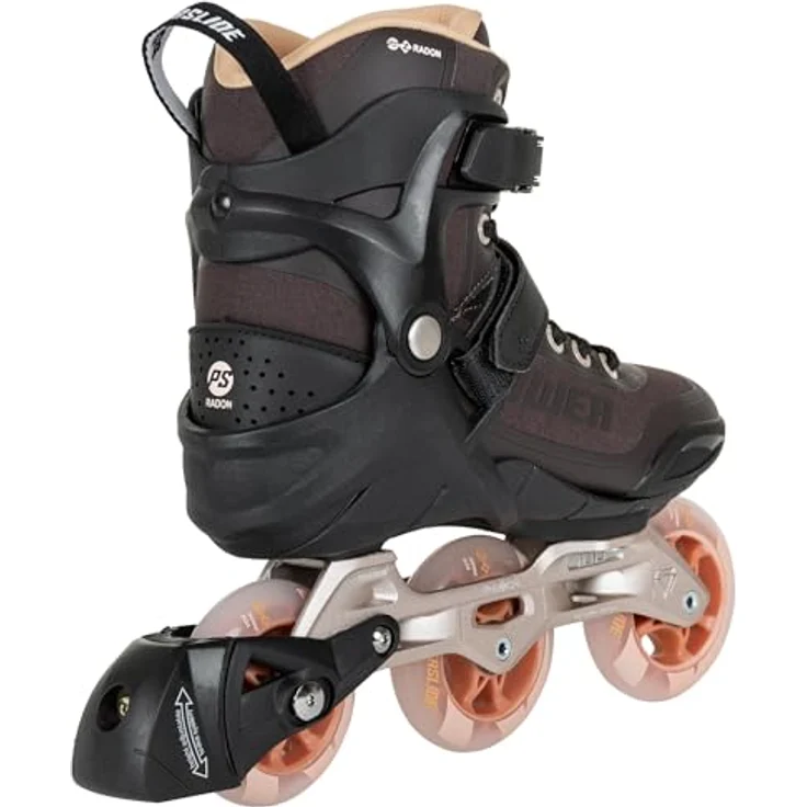 Powerslide Inlineskates Phuzion Radon Bronze 90, Fitness Skate mit TRINITY 3-Punkt Montagesystem – Bild 3