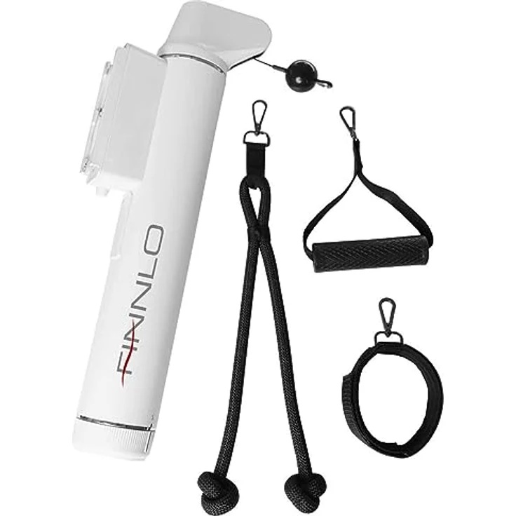 HAMMER Finnlo Kraftstation CABL, Kabelzug-Trainer, 6 Widerstandsstufen, 146 cm Profi-Seilzuglänge, 180° Grad drehbar, schwarz – Bild 3