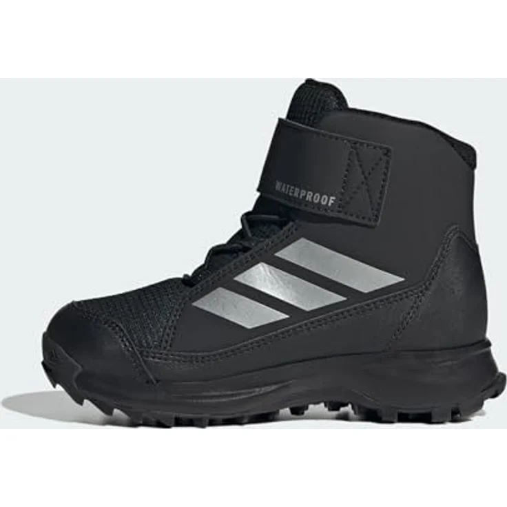 adidas TERREX SNOW CF CLIMAWARM WINTERSCHUHE KINDER, Wasserdichte Wanderschuhe mit isolierender CLIMAWARM-Technologie, schwarz – Bild 2