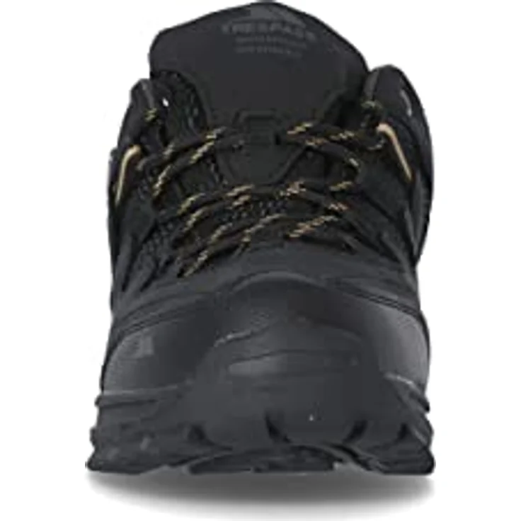 TRESPASS Finley Low Cut Wanderschuhe für Männer, Schwarz, Größe 43, atmungsaktiv und rutschfest – Bild 2