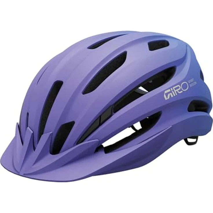 Giro Register II, Kinderfahrradhelm mit abnehmbarem Visier, Universelle Größe 50-57 cm, violett – Bild 1