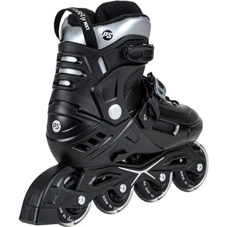 Powerslide Inlineskates Khaan Junior NXT Black adj. - Kinderskate mit Speed Control System (SCS) - Powerslide – Bild 3