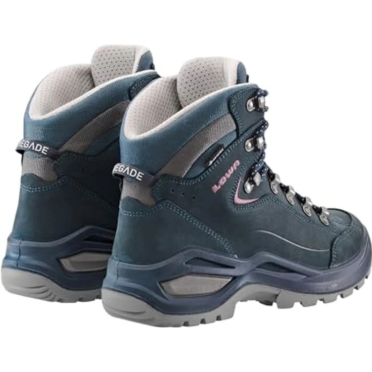 Lowa Renegade EVO GTX MID WS 327 Wanderschuh in Stahlblau/Alt Rosa, Ganzjahresartikel, für Damen – Bild 5