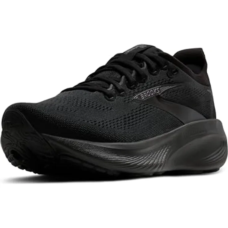 Brooks Adrenaline GTS 25 1104541D020, stabile Laufschuhe mit DNA LOFT-Dämpfung und GuideRails™-Support, schwarz