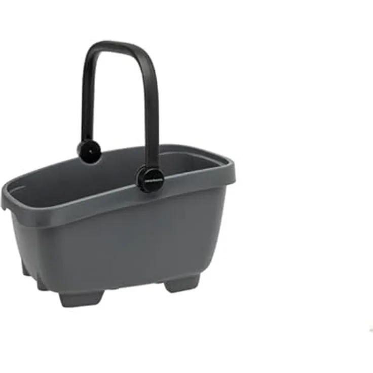 New Looxs Clipper, Velokorb mit 28 l Volumen, aus recyceltem Kunststoff, einfach zu reinigen, für Hunde und Einkäufe