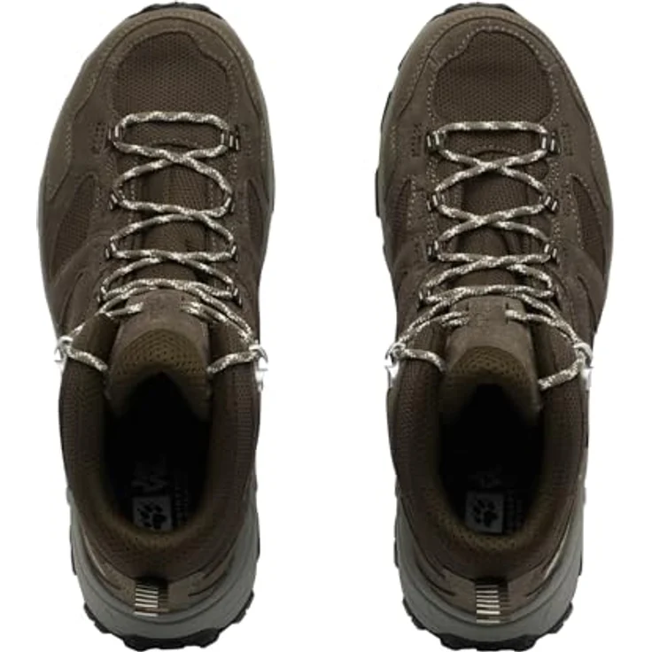 Jack Wolfskin Vojo Tour Texapore Mid, Wanderschuhe für Herren, wasserdicht, schwarz, Größe 46, mit griffiger Sohle und dämpfender Zwischensohle – Bild 3