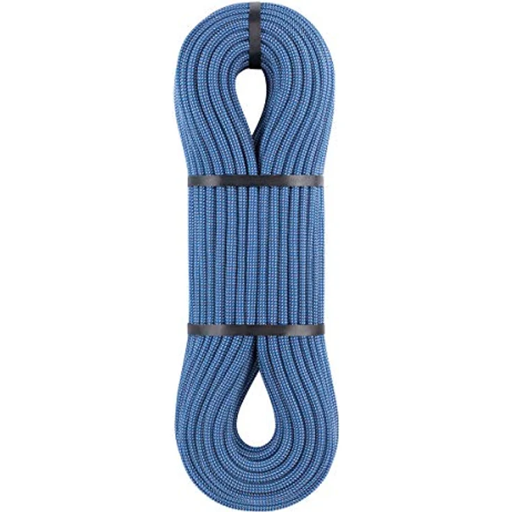 PETZL Contact Wall 9,8mm Einfachseil zum Hallenklettern Polyamid Blau, 30m Länge – Bild 3