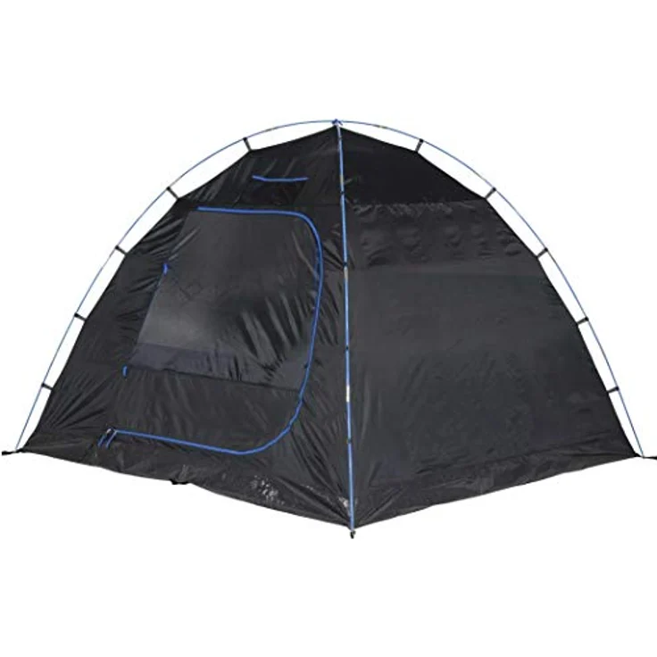 High Peak Tessin 5.0, Kuppelzelt für 5 Personen, 7.50 kg, mit UV-Sonnenschutz und guten Belüftungsmöglichkeiten, blau – Bild 6