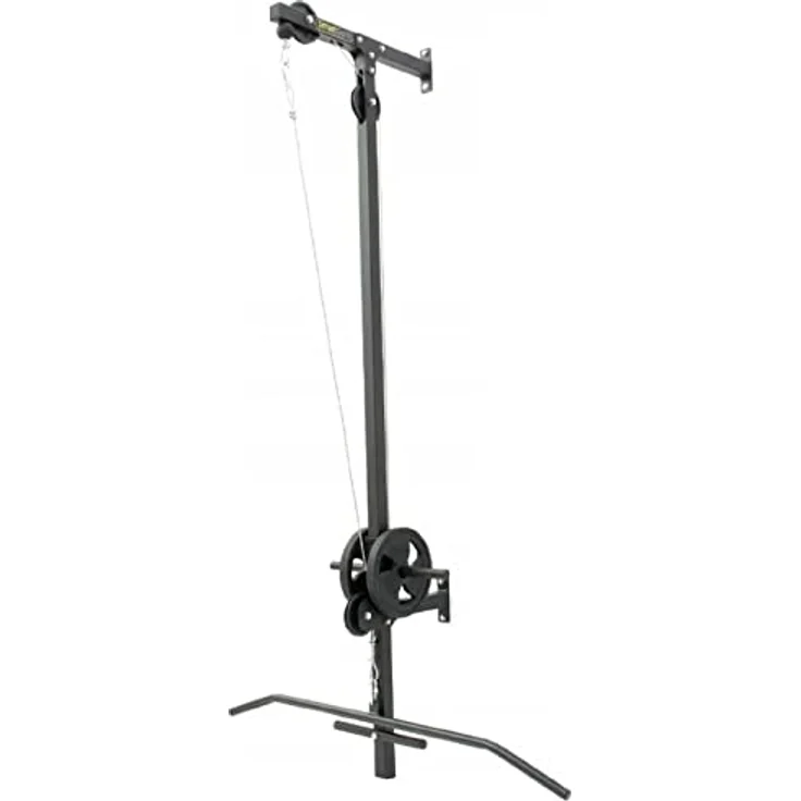 QLS Latzugstation Latzug Turm Zugstation Latzugmaschine Seilzug Wandmontage oberer unterer Griff SG-17, professionelles Rücken- und Schultertraining, aus hochwertigem Stahl, in Polen hergestellt – Bild 1