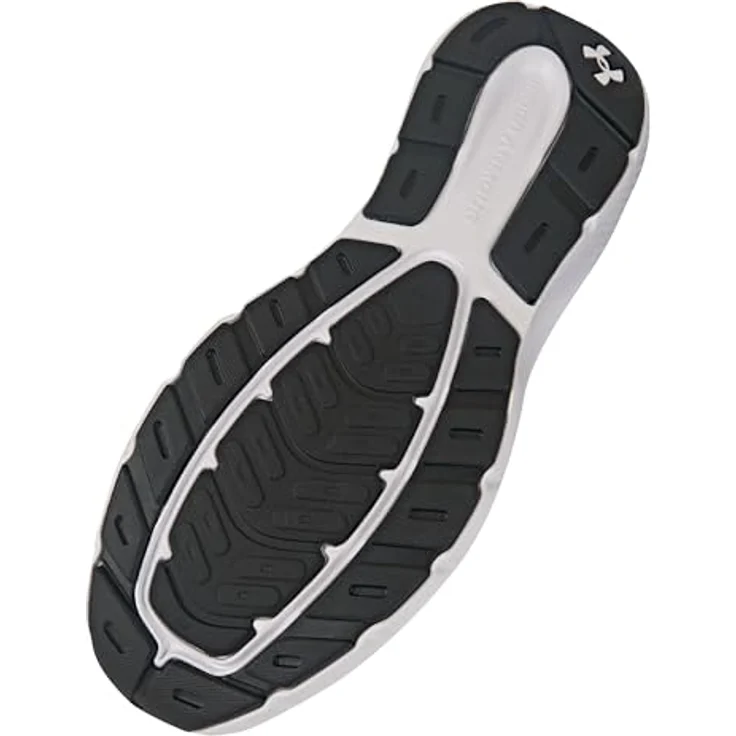 Under Armour Charged Rogue 5, Laufschuhe für Männer, schwarz, EU 44, atmungsaktives Mesh, Charged Cushioning® Mittelsohle, robuster Gummi-Außensohle – Bild 4