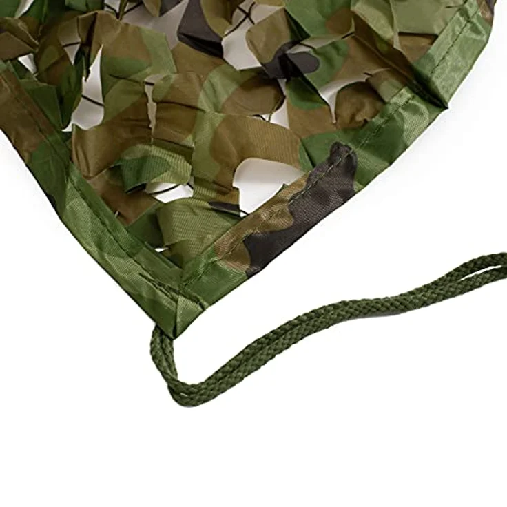 Rinling Tarnnetz Camouflage, 4m x 6m, Woodland für Jagd und Militär, Sonnenschutz und Dekoration – Bild 5