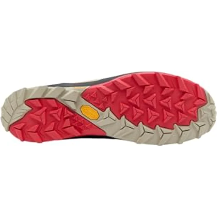 Jack Wolfskin CYROX TEXAPORE LOW W, wasserdichter Wanderschuh aus recyceltem Material mit dämpfender EVA-Mittelsohle und VIBRAM-Außensohle, schwarz – Bild 8