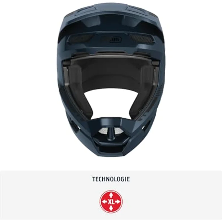 Abus HiDrop, MTB Velohelm (55 - 56 cm) mit schlagfester ABS-Außenschale und guter Belüftung – Bild 2