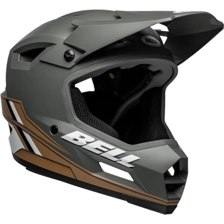 Bell Sanction 2 DLX MIPS, Velohelm für BMX und Mountainbike, 59 - 61 cm, anthrazit mit 14 Belüftungsöffnungen und Fidlock® Schnalle – Bild 1