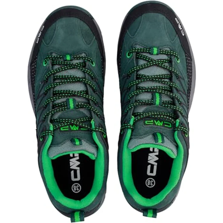 CMP KIDS RIGEL LOW TREKKING SHOES WP, wasserdichte Wanderschuhe mit Schnellverschluss und profilierten Gummi-Sohlen – Bild 4