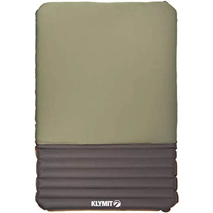 Klymit Klymaloft Schlafmatte, extra breite Isomatte mit Schaumstoffauflage und I-Träger-Luftkammern, 198 cm, 135 cm, 2720 g