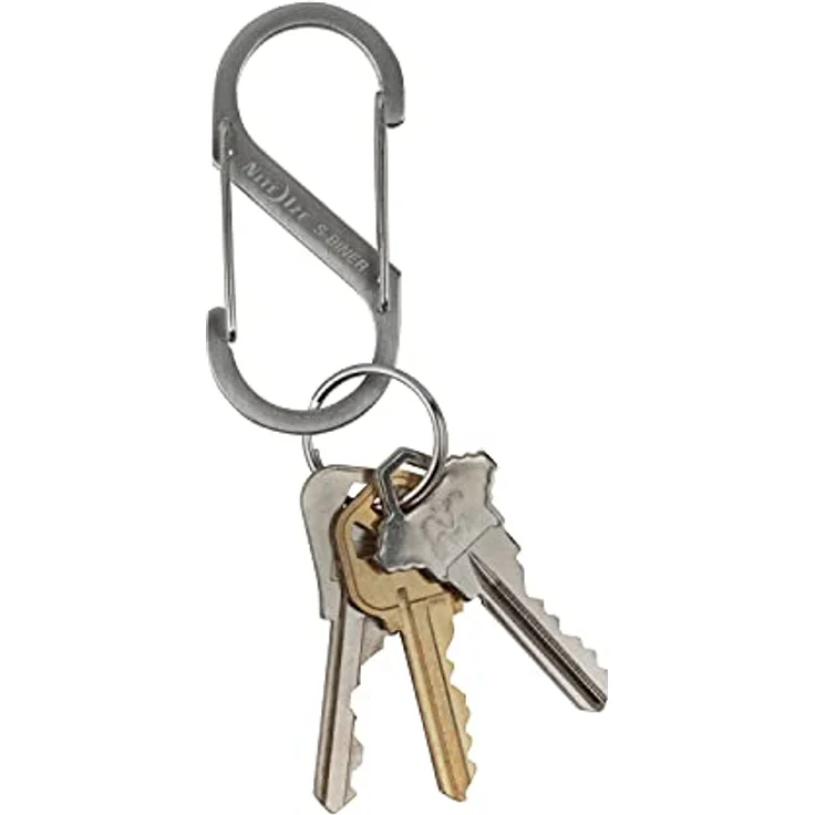 Nite Ize Herren Karabiner S-Biner Stahl GR 4, Silber - Hohe Zugfestigkeit für vielfältige Anwendungen – Bild 4