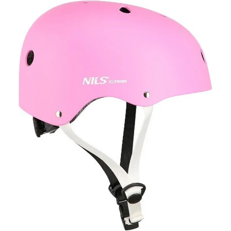 SPORTPRISE Mtw001, Rosa XS Fahrradhelm für Inliner, Scooter und Skateboard, Kopfumfang 48-52 cm, mit 11 Belüftungsöffnungen und Größenverstellsystem