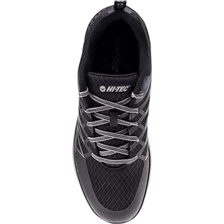 Hi-Tec Trail Destroyer Wanderschuhe für Herren, leichtes PU und Mesh-Obermaterial, EVA-Dämpfung, TPR-Sohle, Schwarz, Größe 41 EU – Bild 4