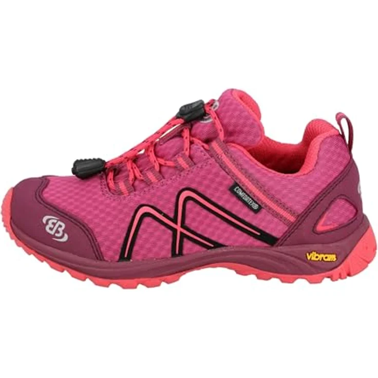 BRÜTTING Guide Outdoorschuh, robuster Wanderschuh mit weichem Textil-Innenmaterial und individuell einstellbarer Schnürung, grau – Bild 2