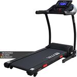 AsVIVA T16 Laufband BT Cardio I Hochwertiger Heimtrainer I Einstellbare Steigung bis zu 15% I 6-Zonen Dämpfungstechnologie I 3,5 PS Elektromotor I Ausdauertraining I Max. Gewichtsbelastung 120 kg