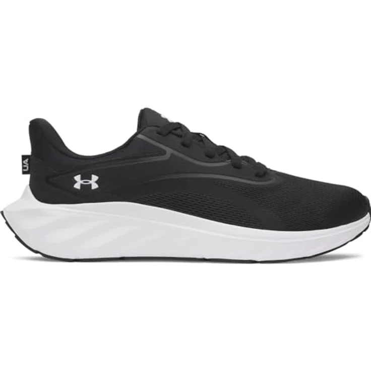 Under Armour UA Ascend Laufschuhe, Dämpfungssystem mit Energierückgabe, schwarz, Größe 45 EU – Bild 5