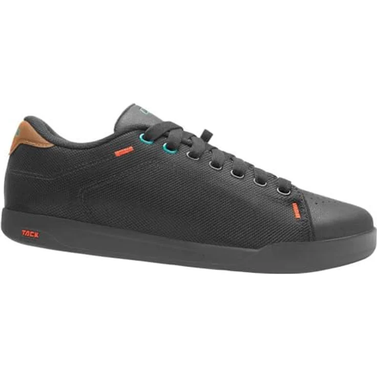 GIRO Deed Herren Laufschuhe, schwarz, Größe 46, mit hochelastischer Gummisohle und Mute-Schaumstoff für optimalen Grip und Dämpfung – Bild 1