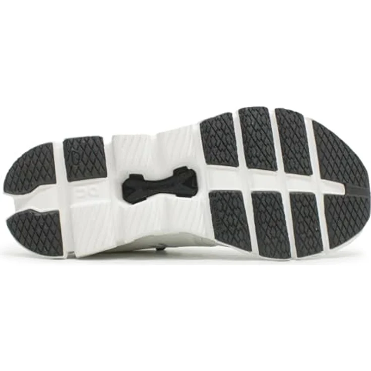 ON Cloud X 4, Laufschuhe mit strapazierfähigem Textil-Obermaterial und profilierter Gummi-Sohle, schwarz – Bild 4
