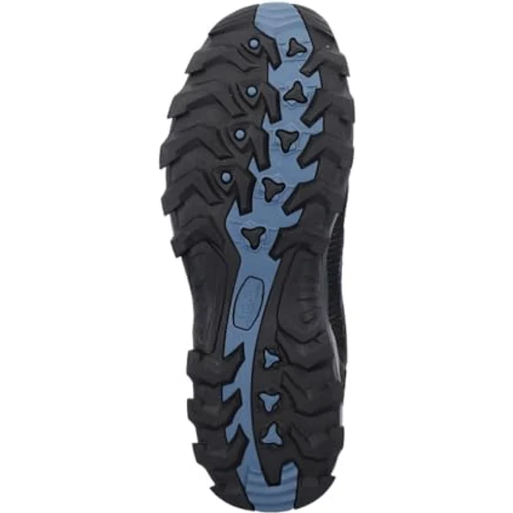 CMP Rigel Low Fitgo WP Wanderschuhe, wasserdicht, blau-gelb, Größe 43 – Bild 4