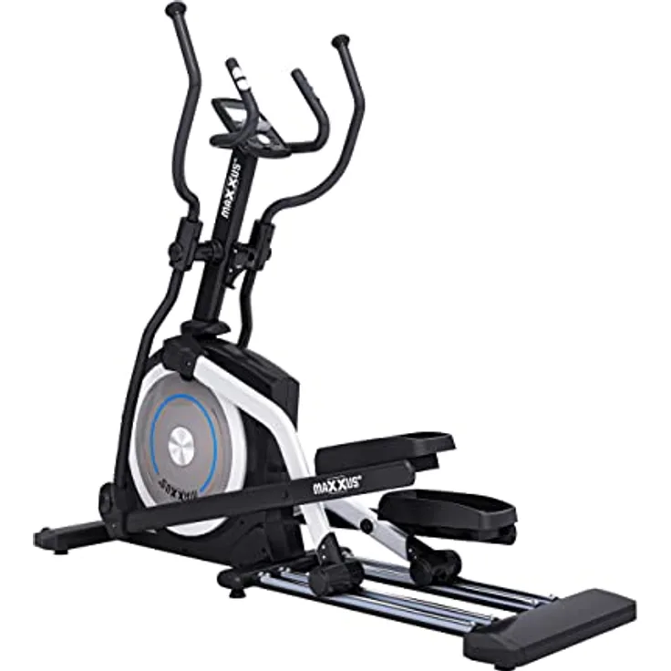 MAXXUS Crosstrainer CX 5.1 - Für Zuhause, Kompatibel mit App, Leise, mit Bluetooth, Magnetbremse, Programmen, 26 Schwungmasse - Ellipsentrainer, Elliptischer Heimtrainer, Cardio Trainingsgerät