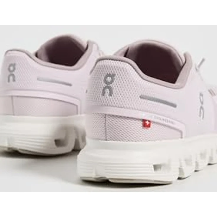 ON Cloud 6 Damen Sneaker, atmungsaktives Mesh, antimikrobielle Eigenschaften, violett, EU 38,5 – Bild 3