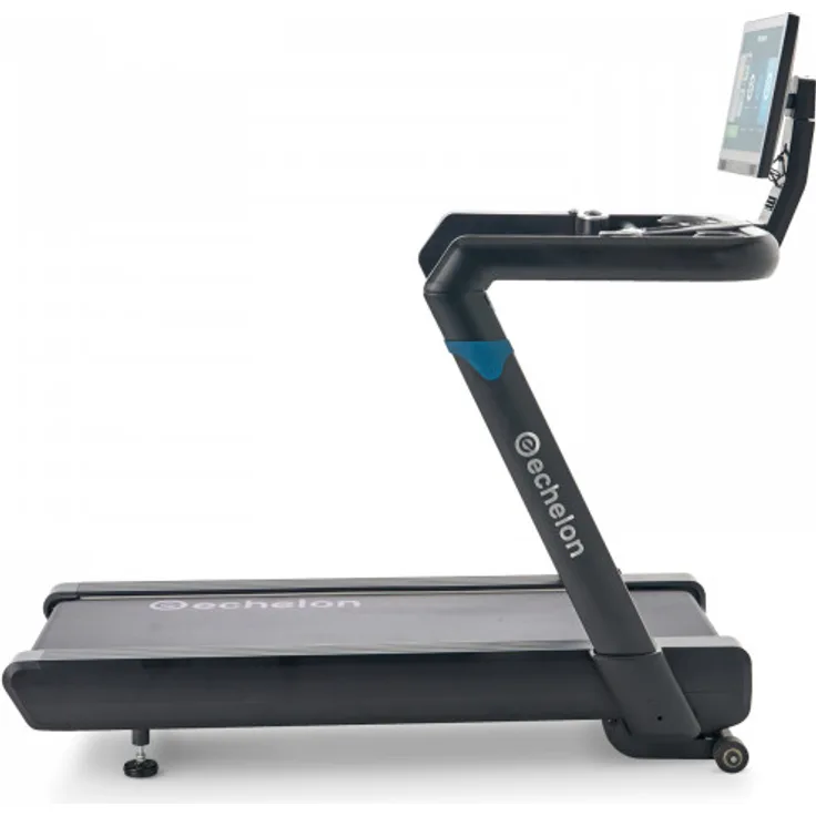 Echelon Laufband Stride 8S, Premium-Laufband mit 22-Zoll-HD-Touchscreen, DuroFlex-Quad-Dämpfung und kabelloser Smartphone-Ladefunktion