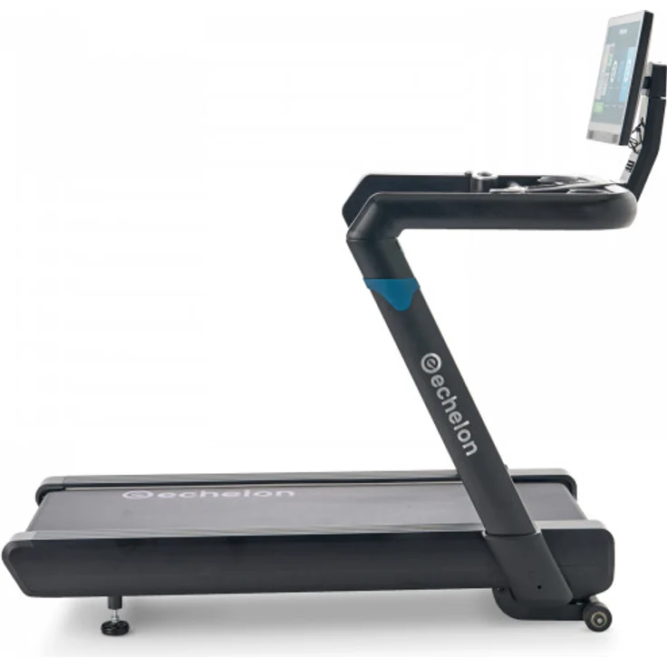 Echelon Laufband Stride 8S, Premium-Laufband mit 22-Zoll-HD-Touchscreen, DuroFlex-Quad-Dämpfung und kabelloser Smartphone-Ladefunktion