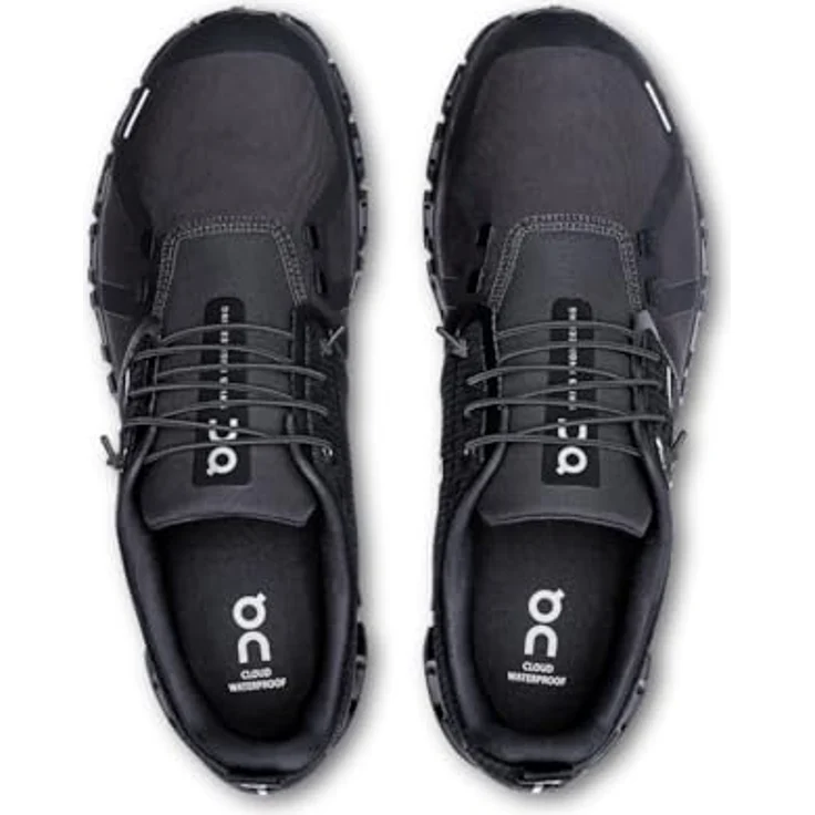 ON Running Cloud 6 WP Waterproof, Herren Sneakers Schuhe mit hervorragender Dämpfung und Aufprallschutz, schwarz, EU 44 US 10 – Bild 3