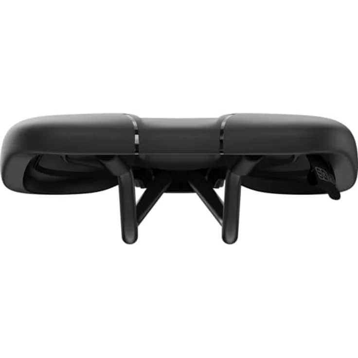 SQlab Sattel 612 ERGOWAVE 2.1, ergonomischer Rennradsattel für optimale Beckenpositionierung, schwarz, 12 cm – Bild 3