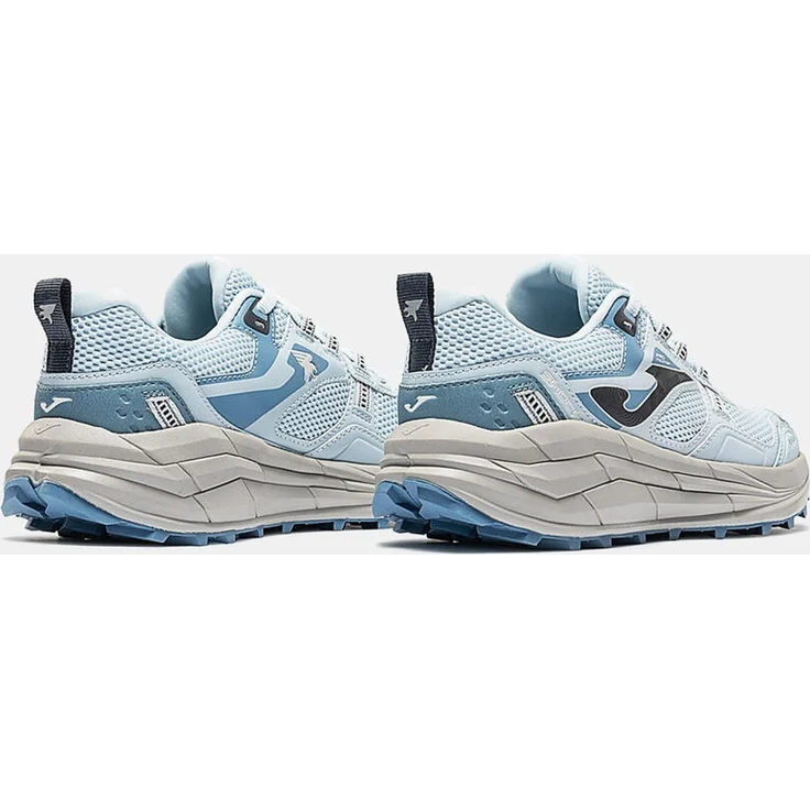 Joma Shock Lady 2605 Damen Trailrunning-Schuhe, atmungsaktives Mesh, dämpfende EVA-Zwischensohle, robuster Grip, Blau