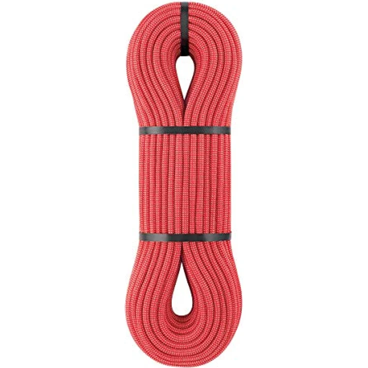 PETZL Arial, Einfachseil 9,5 mm mit Duratec-Dry-Imprägnierung für Sportklettern und Bergsteigen, rot, 60 m – Bild 3