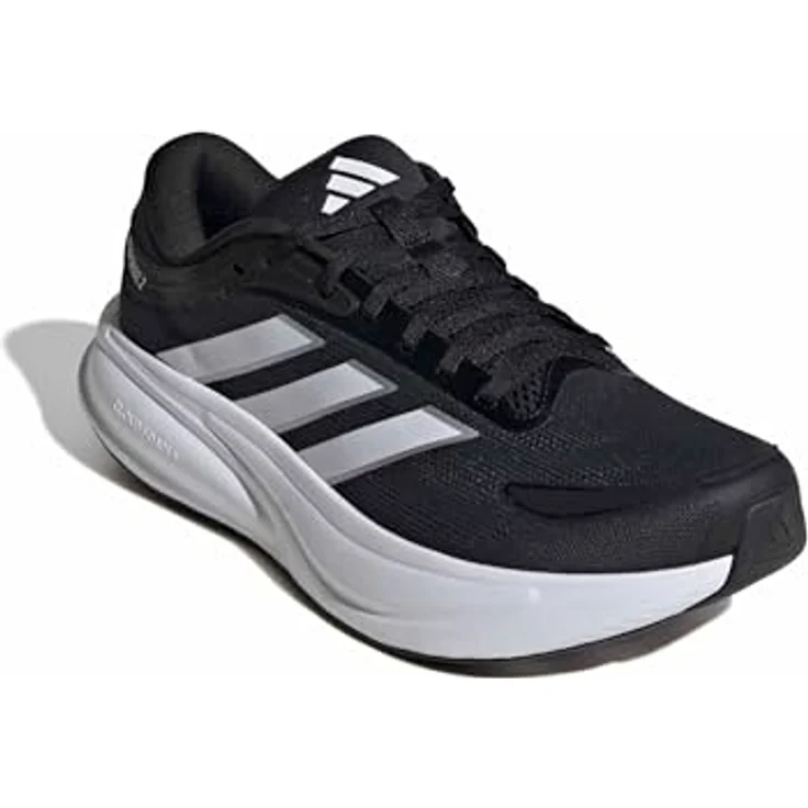 Adidas Response 2 Laufschuhe Herren, 44,5, atmungsaktiv, Core Black/Ftwr White/Matte Silver, hohe Dämpfung, neutraler Stabilitätsgrad – Bild 4