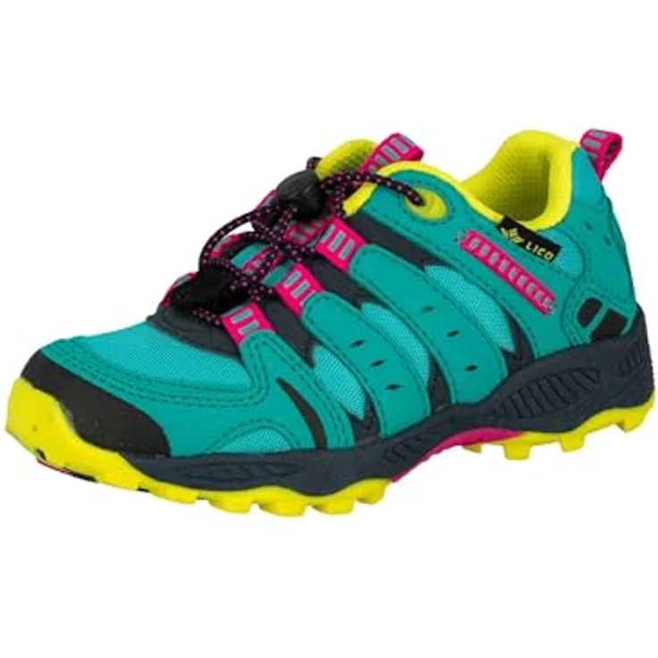 Lico Fremont Outdoorschuh, Wanderschuhe aus Nylon mit Wechselfußbett, grau – Bild 1