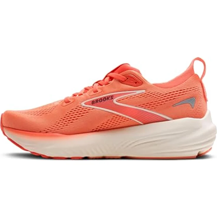 Brooks GLYCERIN 22 Lady, Laufschuhe mit DNA Tuned Dämpfung, Farbe: Desert Flower/Hot Coral/Milk, Größe: US 7 - EU 38 - CM 24 - UK 5 – Bild 5