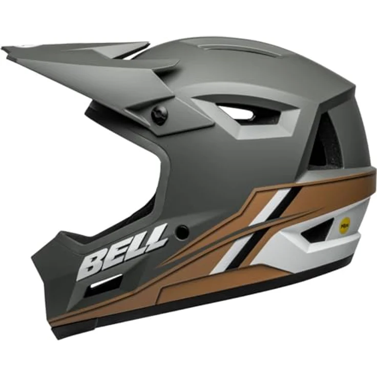Bell Sanction 2 DLX MIPS, Velohelm für BMX und Mountainbike, 59 - 61 cm, anthrazit mit 14 Belüftungsöffnungen und Fidlock® Schnalle – Bild 3