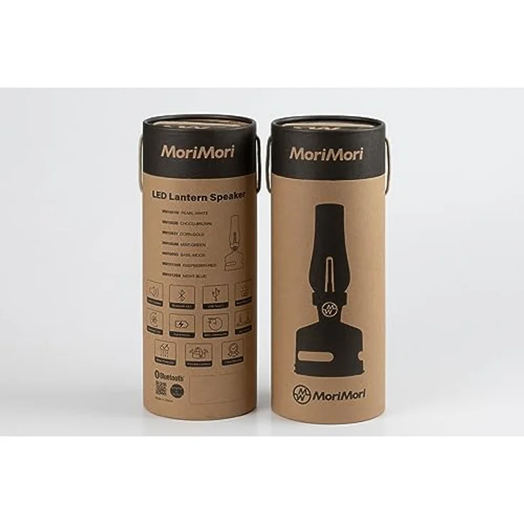 KOOKOO MoriMori Design-Leuchte mit Lautsprecher, Bluetooth-fähig, dimmbar, spritzwassergeschützt, mint-green – Bild 2