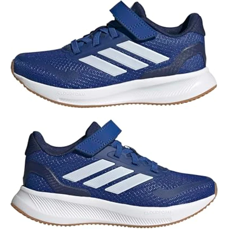 adidas RUNFALCON 5, Mädchen Laufschuhe mit guter Dämpfung und Traktion, Royal Blue/Cloud White/Dark Blue, 21 EU (34) – Bild 6