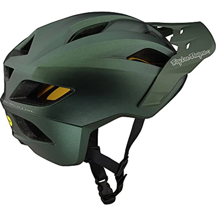 Troy Lee Designs Flowline Mips Downhillhelm, Halbschalen-MTB-Helm in Grün, Größe XS-S – Bild 2