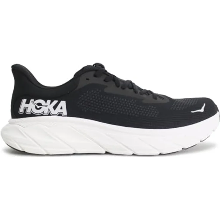 Hoka One One M Arahi 7, Herren Laufschuhe, schwarz/weiß, Größe 46 2/3 – Bild 3