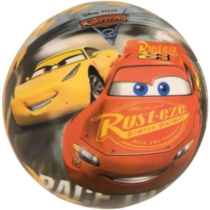 CARS Ball aus Kunststoff # ca. 14cm, aufgepumpt