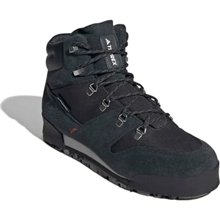 adidas Terrex Snowpitch C.Rdy, Herren Wanderschuhe, wasserabweisend, PrimaLoft Isolierung, Schwarz, Größe 42 – Bild 3