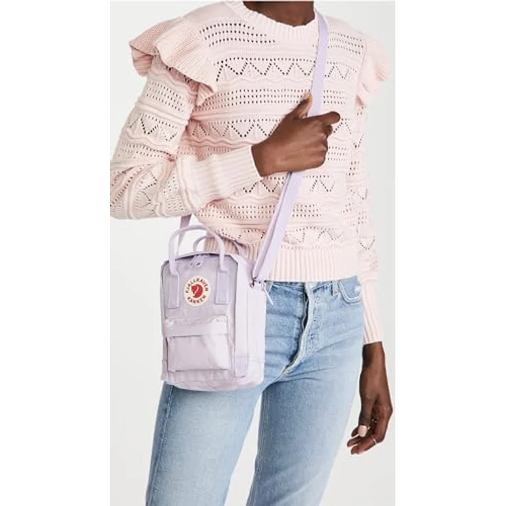 Fjällräven Kånken Sling Luggage-Messenger Bag, Pastel Lavender, wasserdicht aus Vinylongewebe – Bild 3