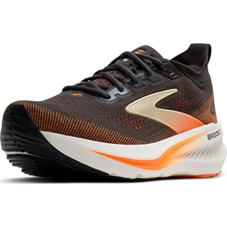 Brooks Glycerin 23, Laufschuhe für Herren mit flexiblem Synthetik-Obermaterial, schwarz – Bild 1